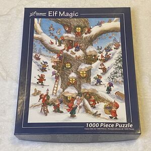 Vermont Christmas Co. Elf Magic 1000 piece puzzle 24”x 30”